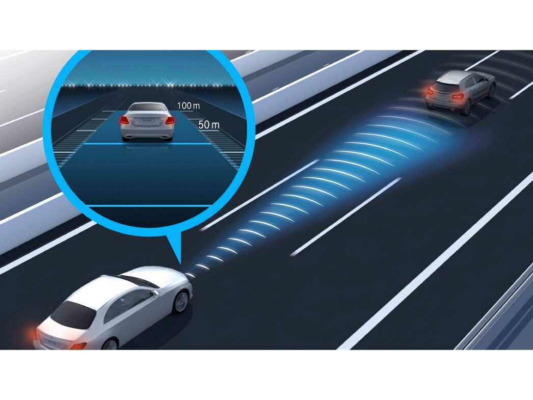 アクティブディスタンスアシスト・ディストロニック アクティブステアリングアシスト 自動再発進機能*