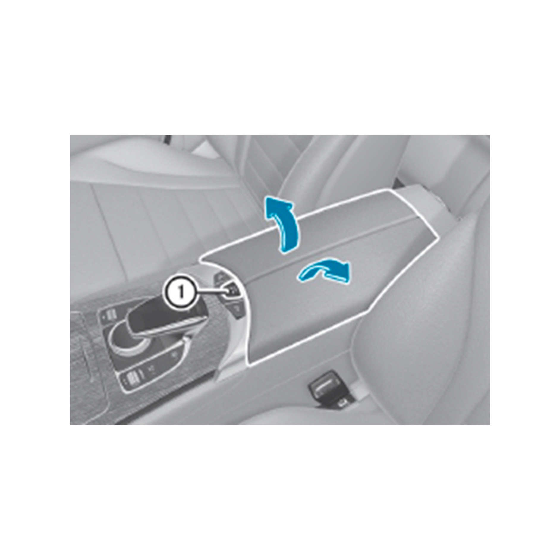 USBタイプAの差し込み口は、アームレストの下の小物入れ(図参照)にございます。 USBタイプAの差し込み口は、アームレストの下の小物入れ(図参照)にございます。