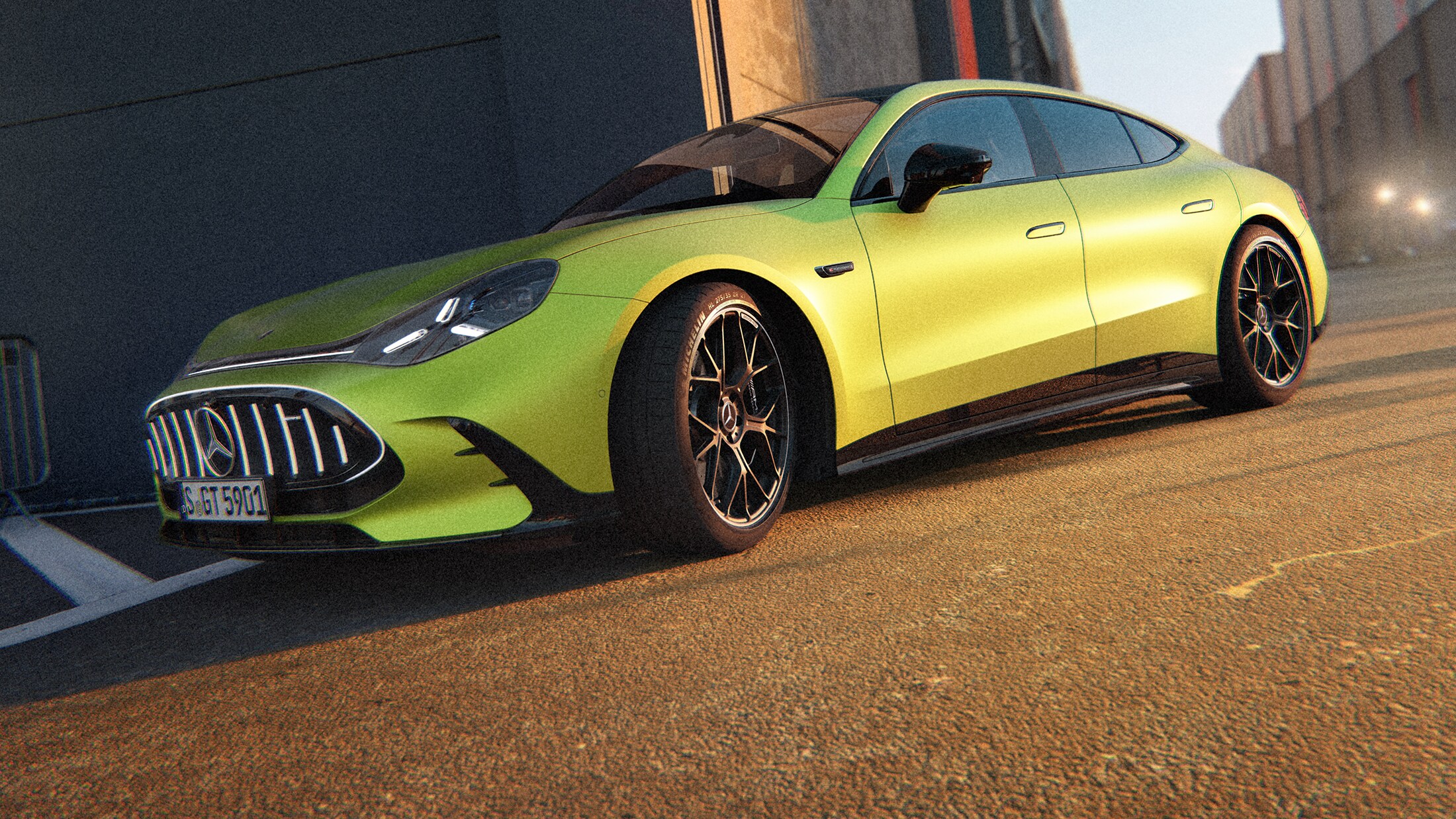 The all-new Mercedes-AMG GT 4-Door Coupé