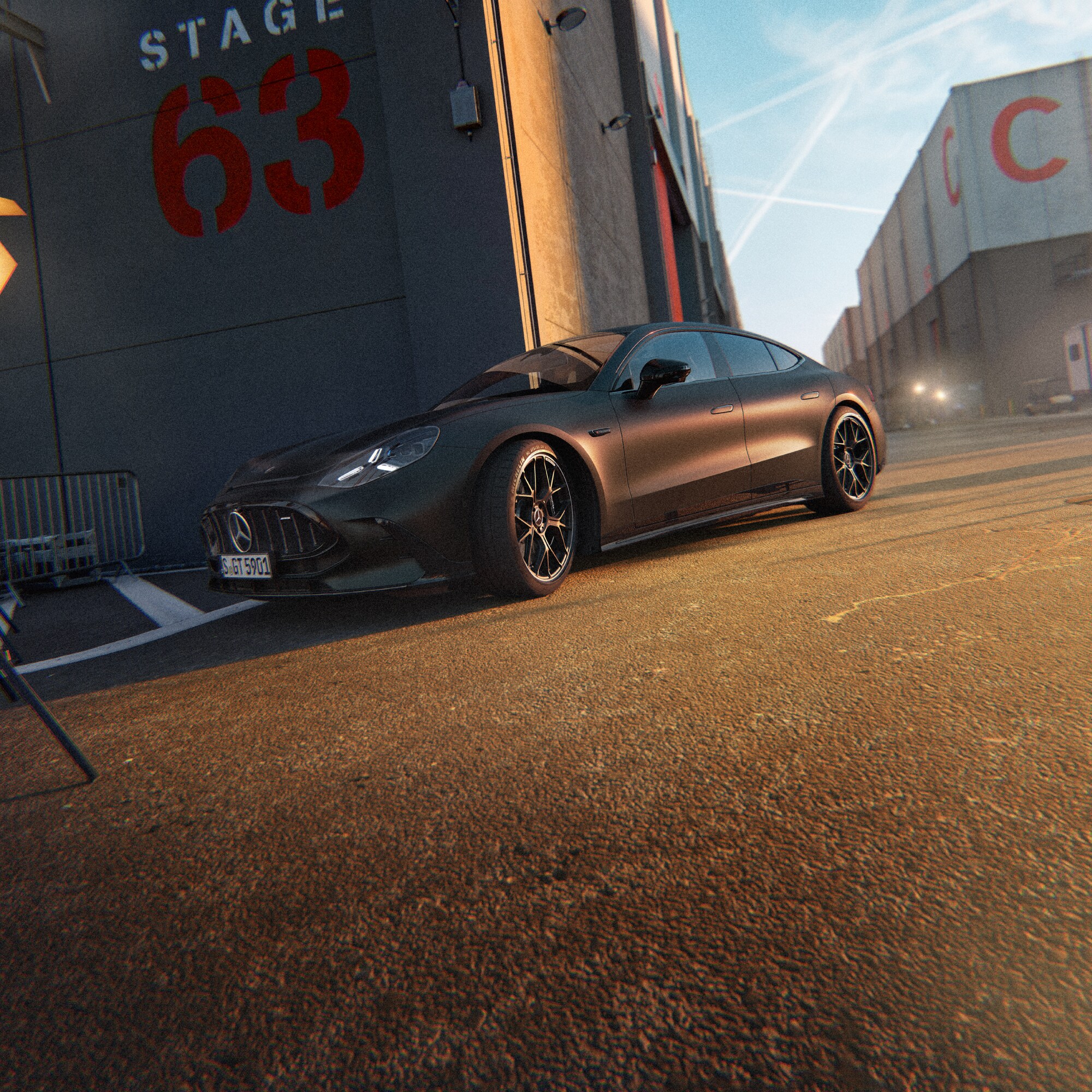 The all-new Mercedes-AMG GT 4-Door Coupé