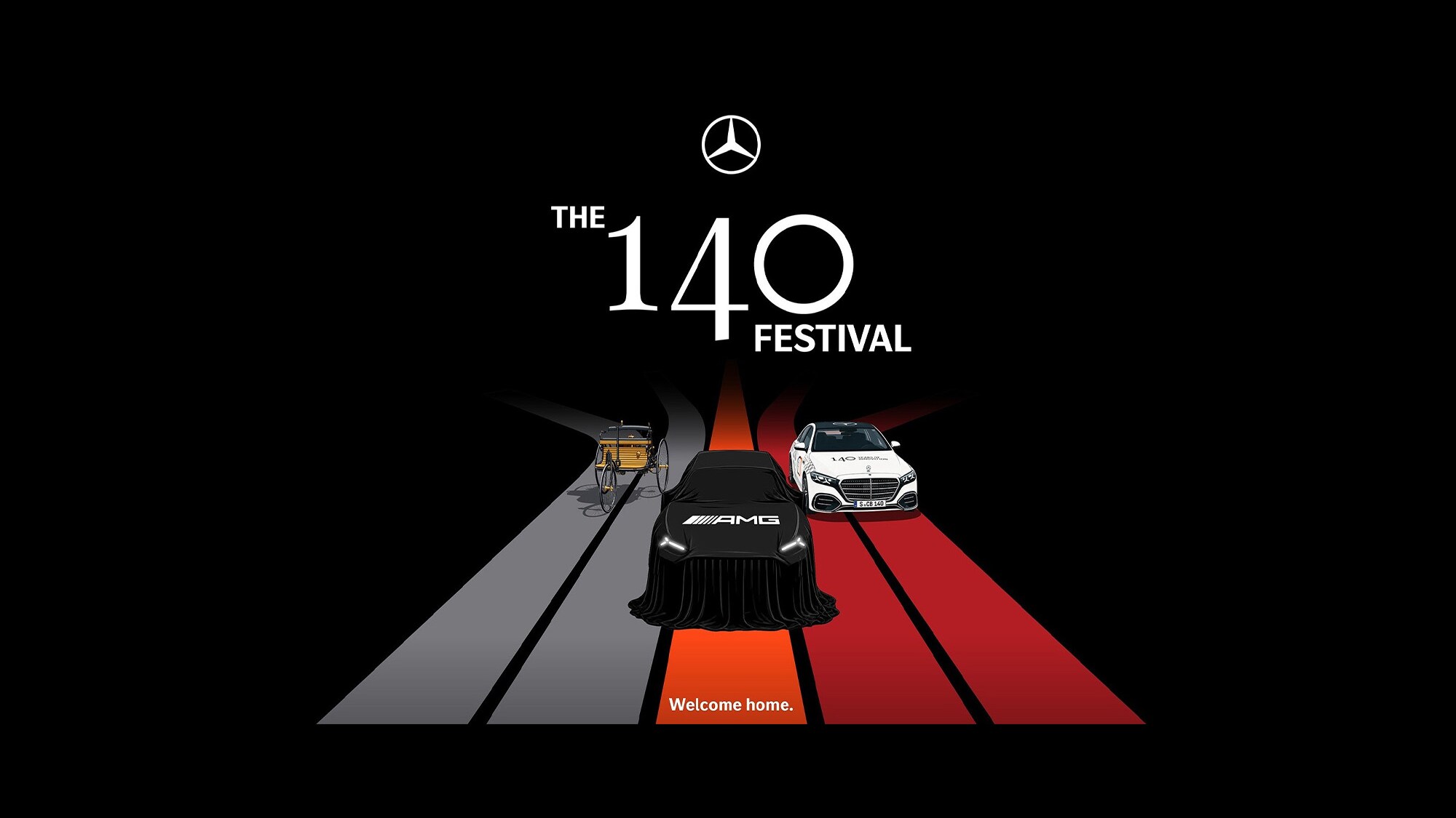 THE 140 FESTIVAL & 新型Mercedes-AMG GT SUV ワールドプレミア