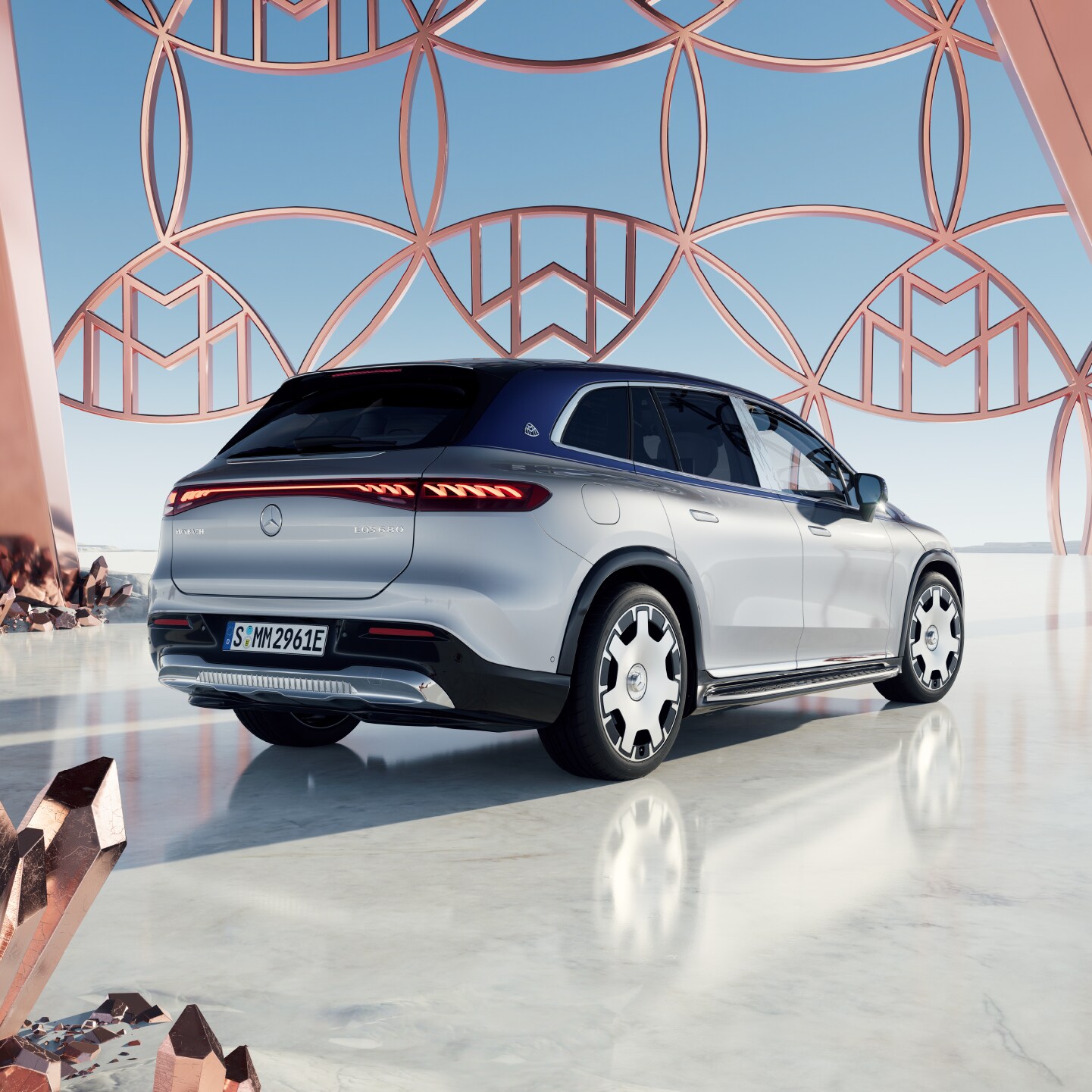 The Mercedes-Maybach EQS SUV