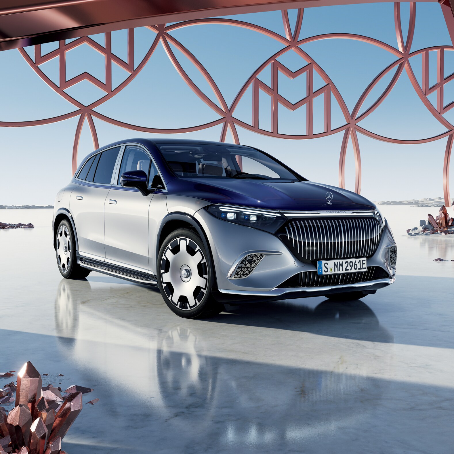 The Mercedes-Maybach EQS SUV